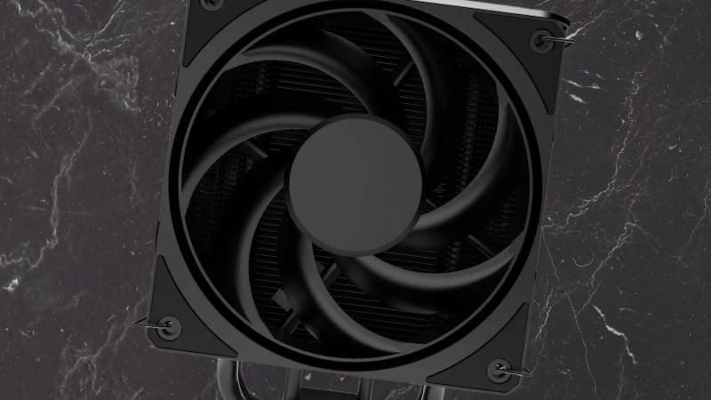 Tản nhiệt Cooler Master V4 ALPHA 3DHP BLACK sở hữu tốc độ quạt cao