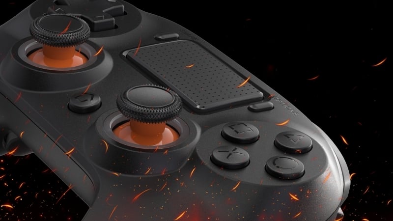 Tay cầm DareU H102 Wireless Black được trang bị hệ thống nút tiện dụng