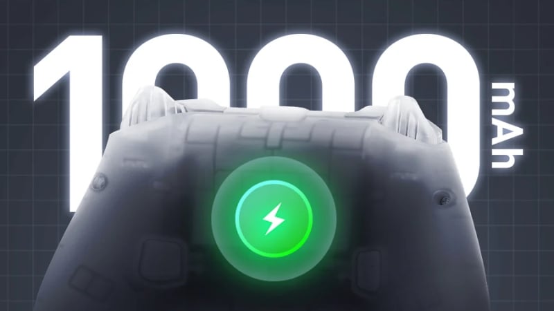 Tay cầm Machenike G3 v2 Tri-mode Black cho thời gian sử dụng pin ấn tượng