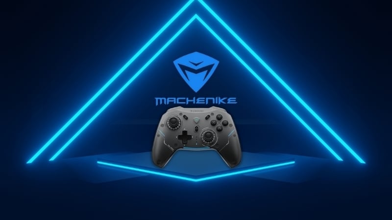 Tay cầm Machenike G5 Pro Tri-mode Black có thiết kế ergonomics tối ưu