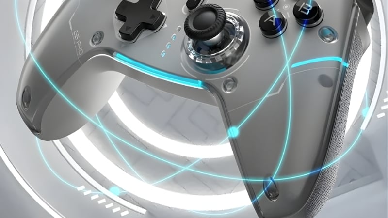 Tay cầm Machenike G5 Pro Tri-mode Black có công nghệ Hall Effect hiện đại