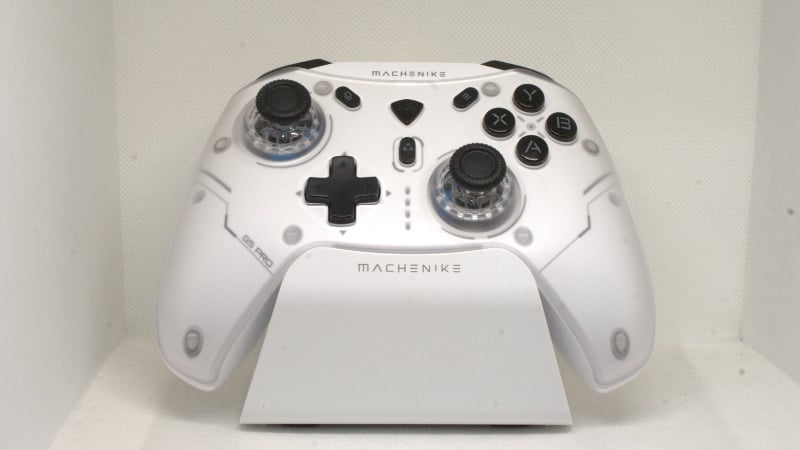 tay-cam-machenike-g5-pro-tri-mode-white có thiết kế công thái học