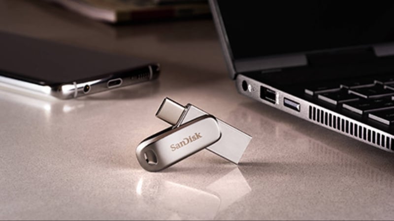 USB Sandisk Dual Drive Luxe TypeC 128GB - DDC4