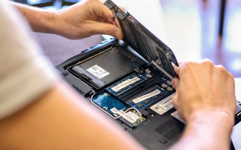 Laptop có khả năng nâng cấp RAM/SSD là điểm cộng