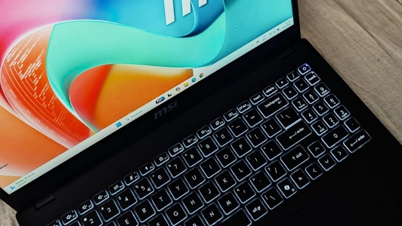 Laptop MSI Modern 15 F1MG-1225VN có Intel Core 5 120U tối ưu