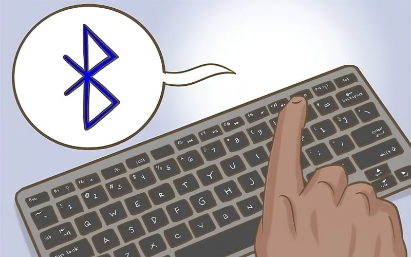 Kết nối lại bằng Bluetooth nếu bàn phím bị mất đầu thu USB