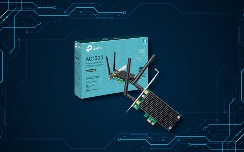 Card WiFi PCIe là lựa chọn được ưu tiên vì cung cấp kết nối ổn định