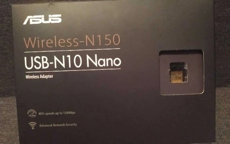 ASUS USB-N10 Nano là adapter WiFi chuẩn N nhỏ gọn