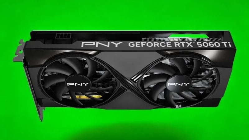 RTX 5060 Ti Series được trang bị bộ nhớ mạnh mẽ