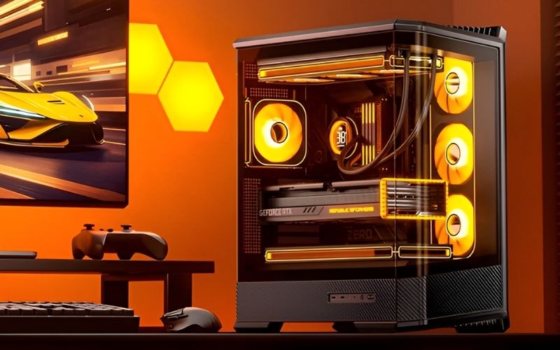 Vỏ case&nbsp;Jonsbo D400 Black