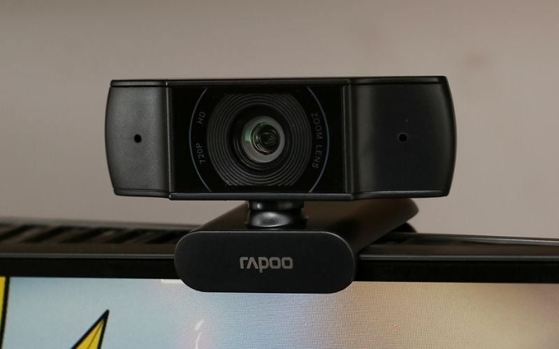Webcam 720p phù hợp cho học tập, họp trực tuyến và livestream cơ bản
