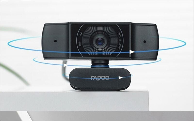 Webcam có góc nhìn 60-90°, phù hợp cho cá nhân hoặc nhóm nhỏ tùy nhu cầu sử dụng