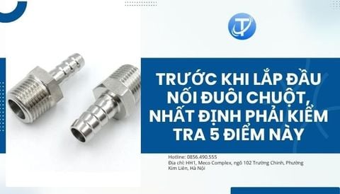 Trước khi lắp đầu nối đuôi chuột, nhất định phải kiểm tra 5 điểm này