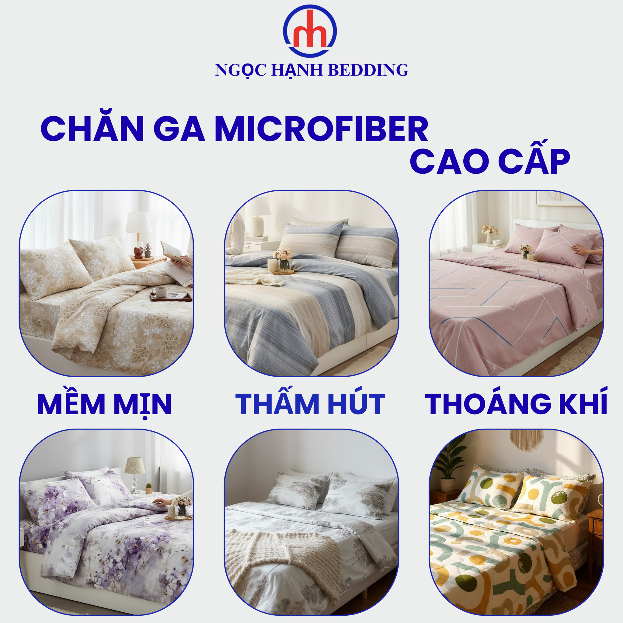 Bộ Drap Microfiber cao cấp