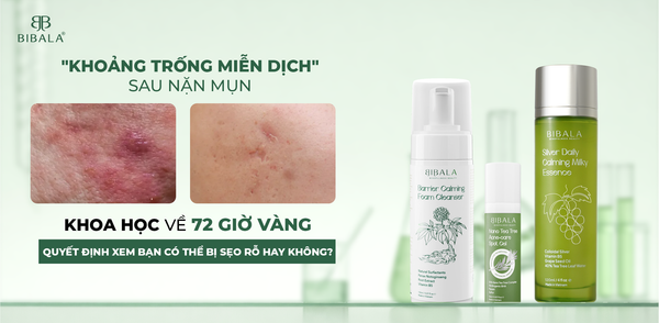 "KHOẢNG TRỐNG MIỄN DỊCH" SAU NẶN MỤN: KHOA HỌC VỀ 72 GIỜ VÀNG QUYẾT ĐỊNH XEM BẠN CÓ THỂ BỊ SẸO RỖ HAY KHÔNG?