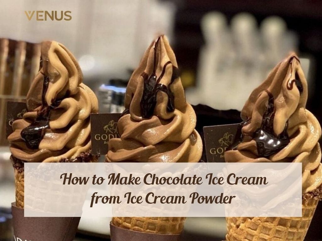 How to Make Chocolate Ice Cream from Ice Cream Powder – Shop-Standard, Easy to Sell