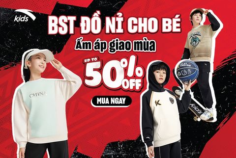 Black Friday Sale | Đồ Nỉ Cho Bé Giảm Giá Lên Tới 50% +++ Ấm Áp Giao Mùa