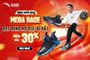 MEGA RACE - BST GIÀY BÓNG RỔ GIÁ ƯU ĐÃI GIẢM ĐẾN 30%