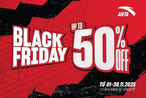 SIÊU SALE BLACK FRIDAY 2025 – ANTA KIDS BÙNG NỔ ƯU ĐÃI LỚN NHẤT NĂM! 🎉