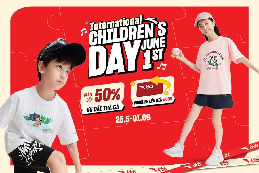 QUỐC TẾ THIẾU NHI 1/6 – DEAL LỚN NHẤT MÙA HÈ CHO BÉ