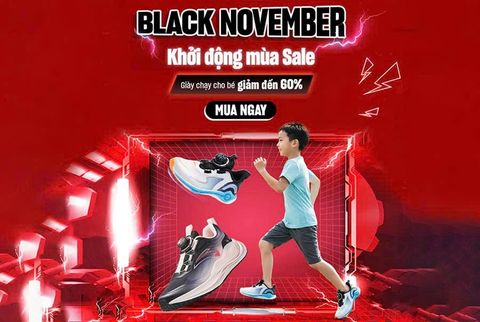 Khởi động mùa sale – Giày chạy cho bé giảm tới 60% tại ANTA Kids!
