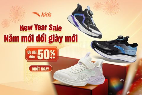 NĂM MỚI ĐỔI GIÀY MỚI CHO BÉ - NEW YEAR SALE UPTO 50%