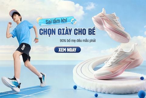 Sai Lầm 90% Bố Mẹ Mắc Phải Khi Chọn Giày Cho Bé