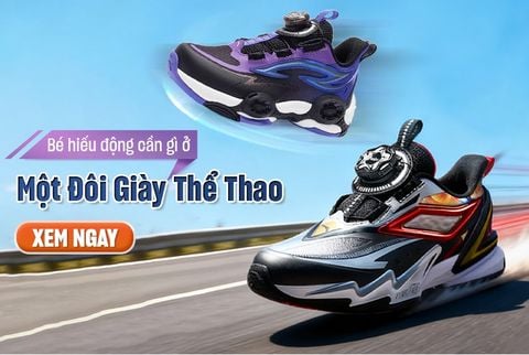 Bé Hiếu Động Cần Gì Ở Một Đôi Giày Thể Thao?