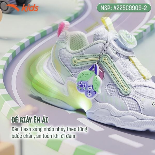 Giày Chạy Thể Thao Bé Gái Anta Kids A225C9909-2
