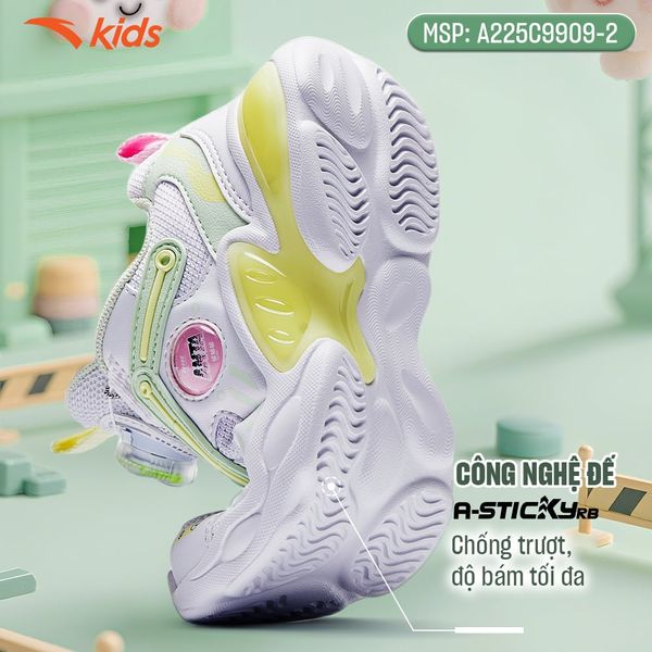 Giày Chạy Thể Thao Bé Gái Anta Kids A225C9909-2