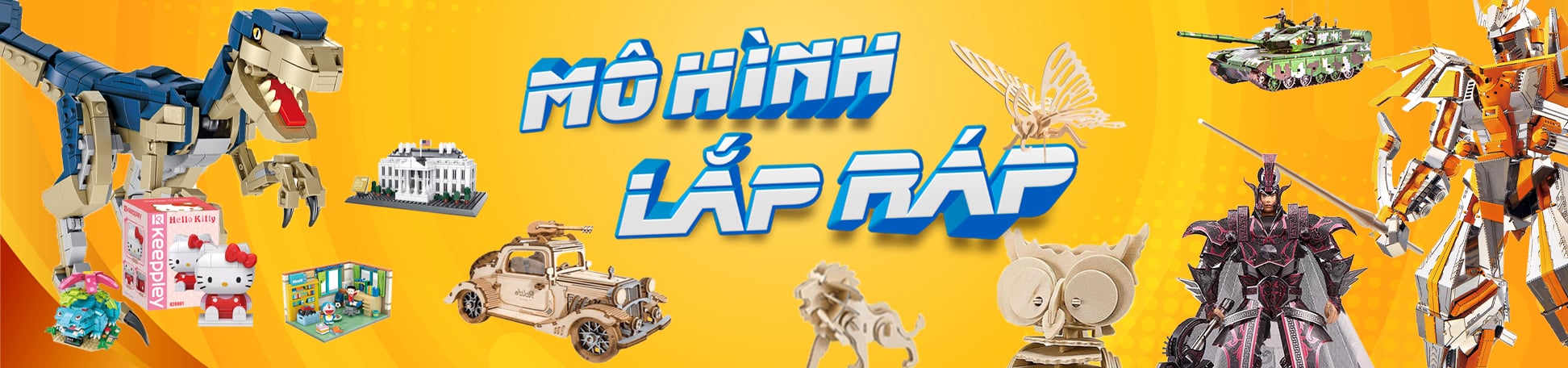 Mô Hình Đồ Chơi Lắp Ráp 3D