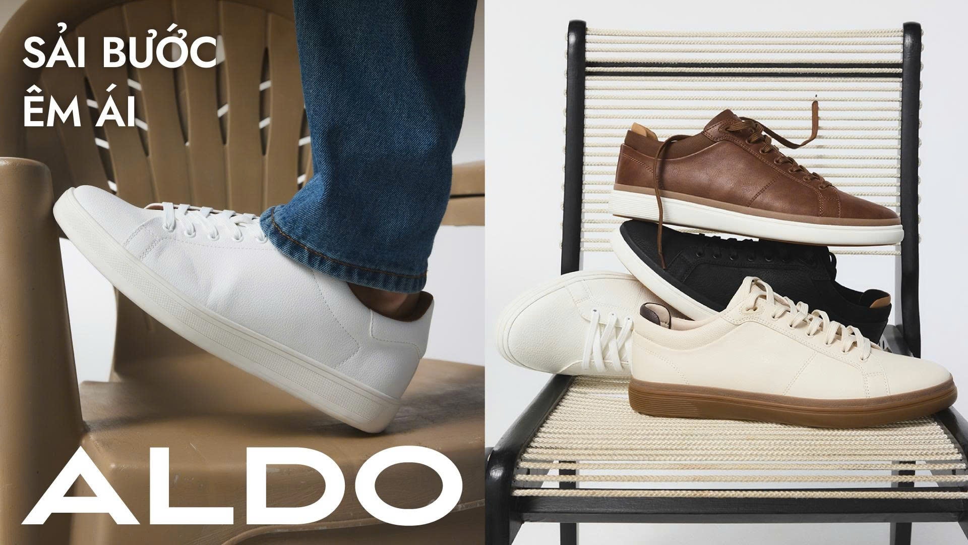 Giày Sneaker Nam ALDO Xuân Hè 2026 - Sải Bước Êm Ái Cho Nhịp Sống Hiện Đại