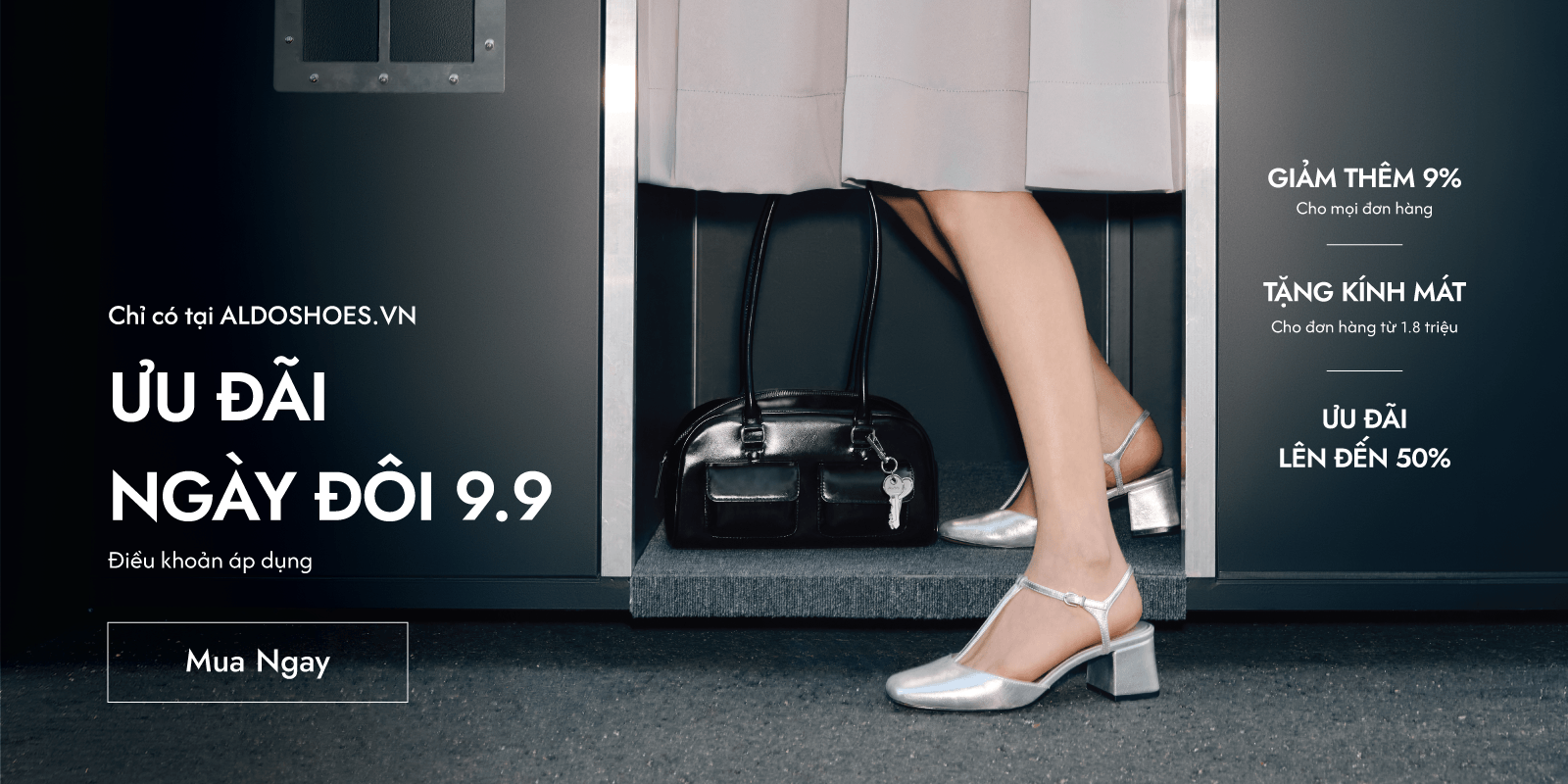 Deal 9.9 - Ưu Đãi Ngập Tràn Từ ALDO