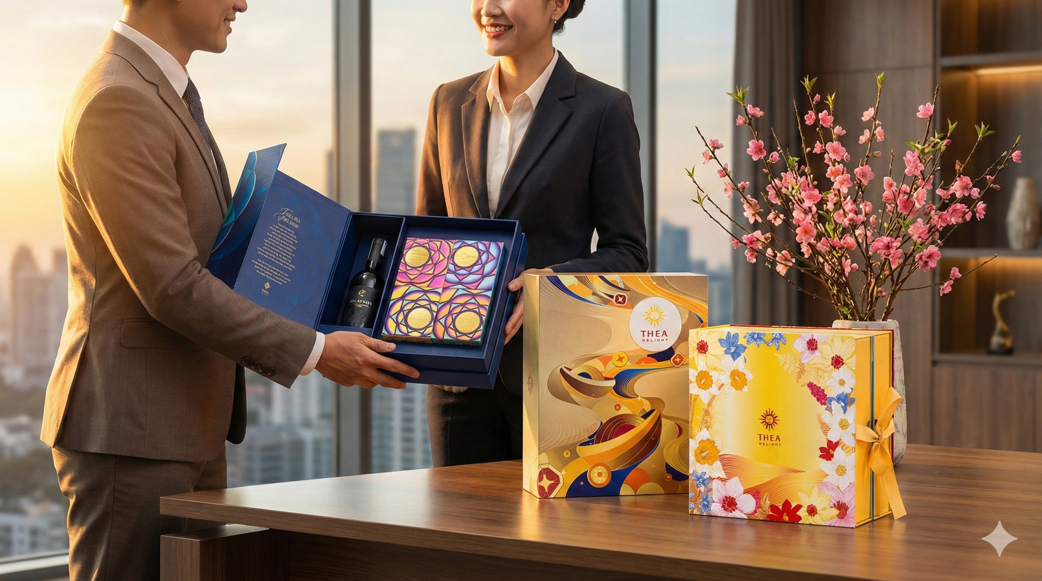 Quà Tết Cho Nhân Viên 2026: Xu Hướng, Ngân Sách & Giải Pháp Từ Thea Delight