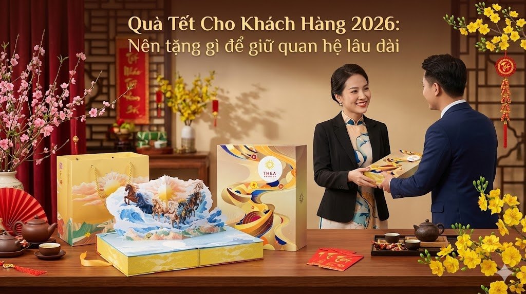 Quà Tết Cho Khách Hàng 2026: Nên tặng gì để giữ quan hệ lâu dài