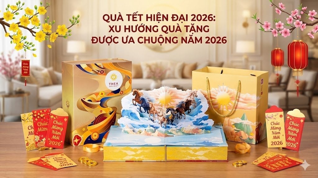 Quà Tết Hiện Đại 2026: Xu hướng quà tặng được ưa chuộng năm 2026