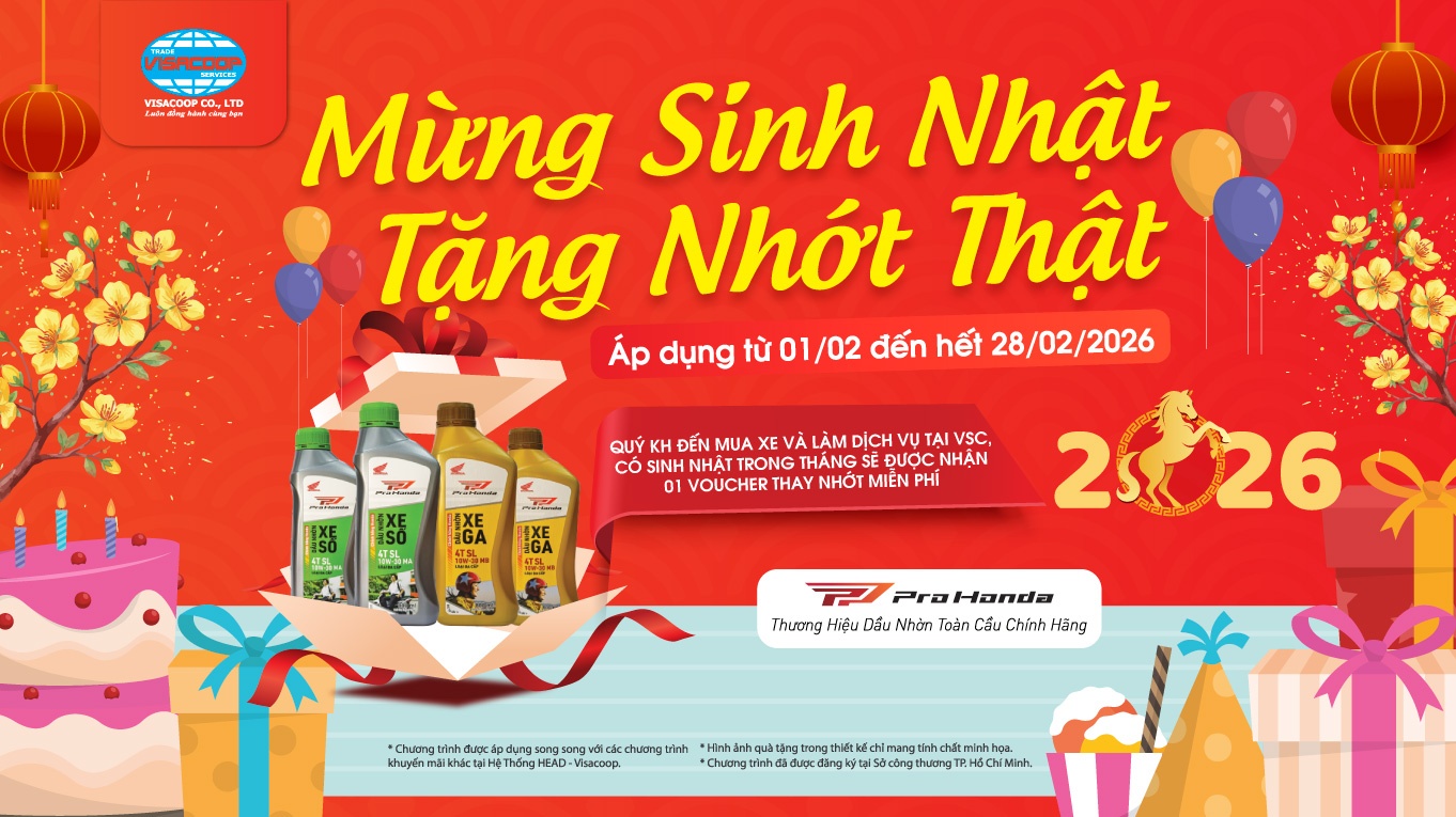 MỪNG SINH NHẬT – TẶNG NHỚT THẬT
