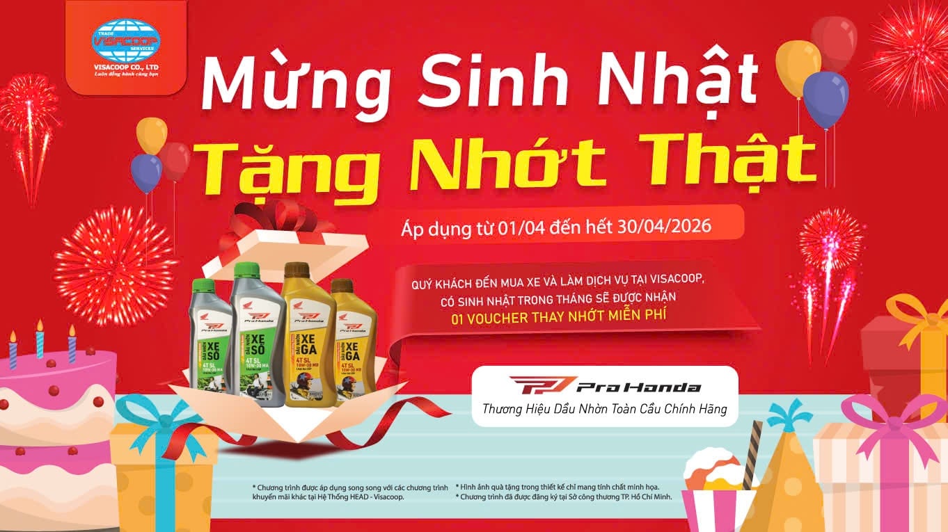 MỪNG SINH NHẬT – TẶNG NHỚT THẬT