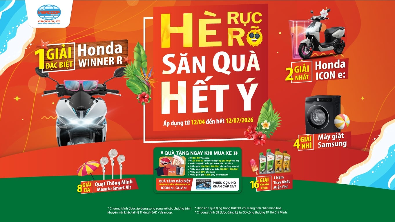 HÈ RỰC RỠ - SĂN QUÀ HẾT Ý