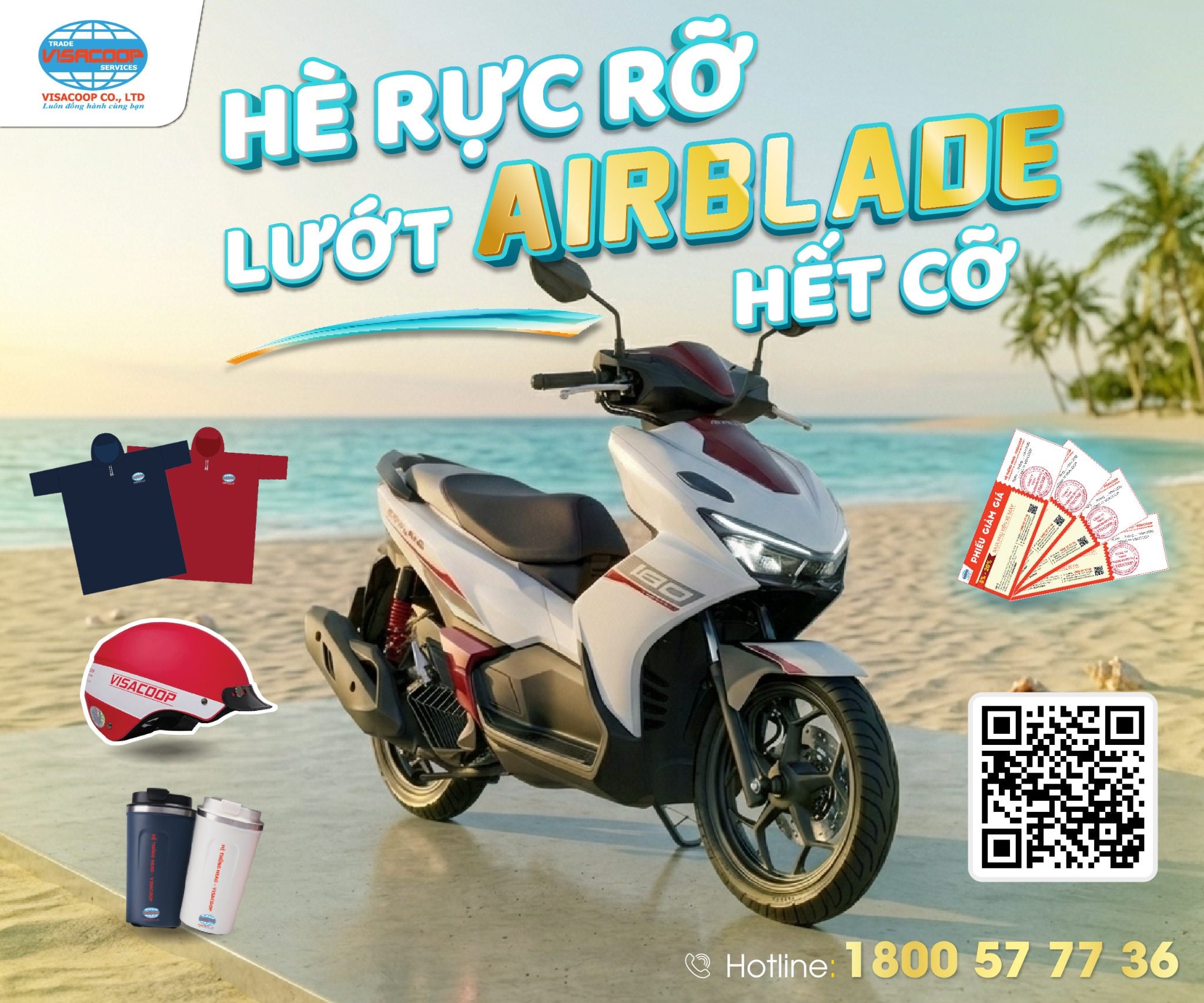 HÈ RỰC RỠ - LƯỚT AIR BLADE HẾT CỠ