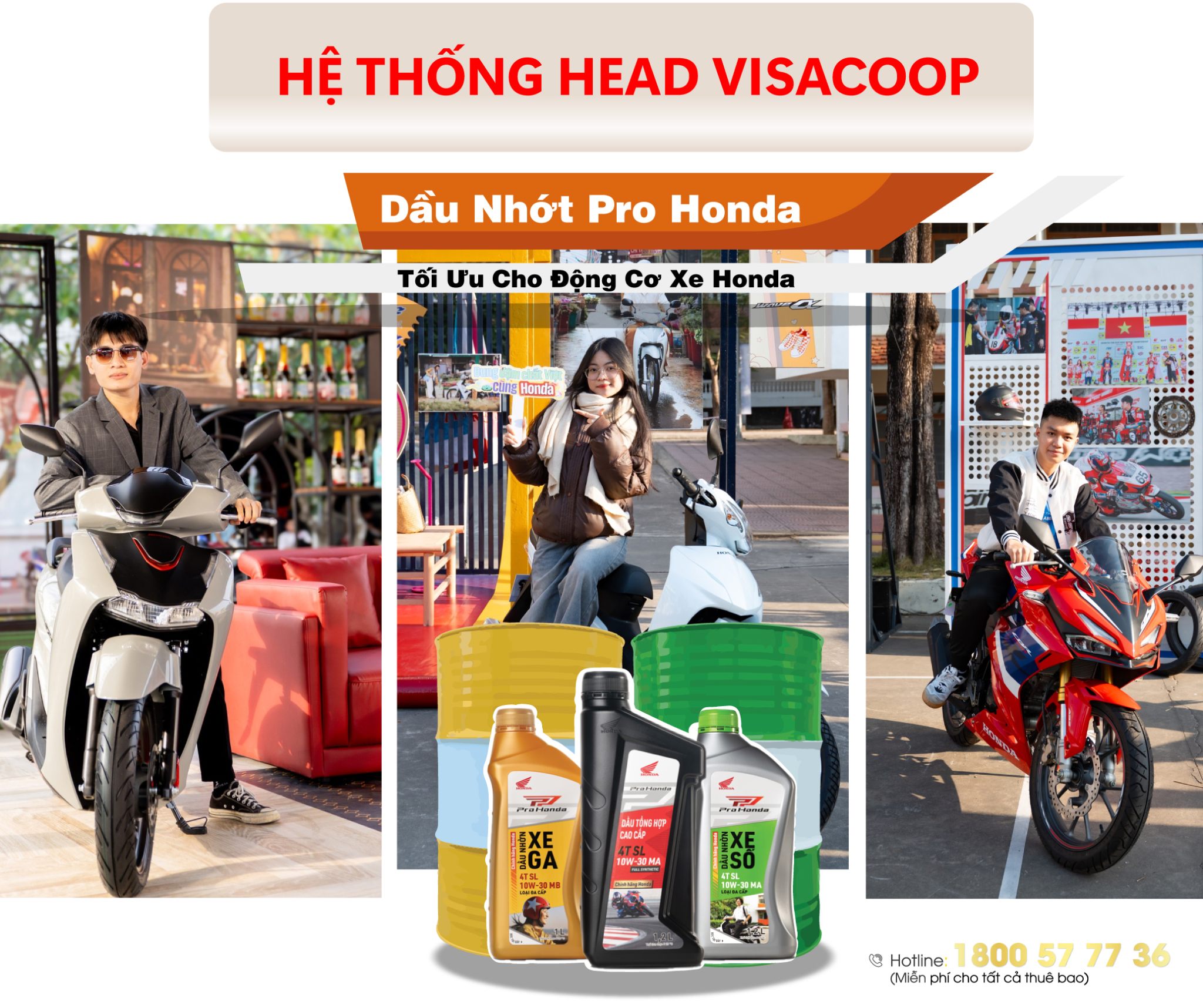 CHĂM XE ĐÚNG CÁCH – CHỌN DẦU NHỚT PRO HONDA