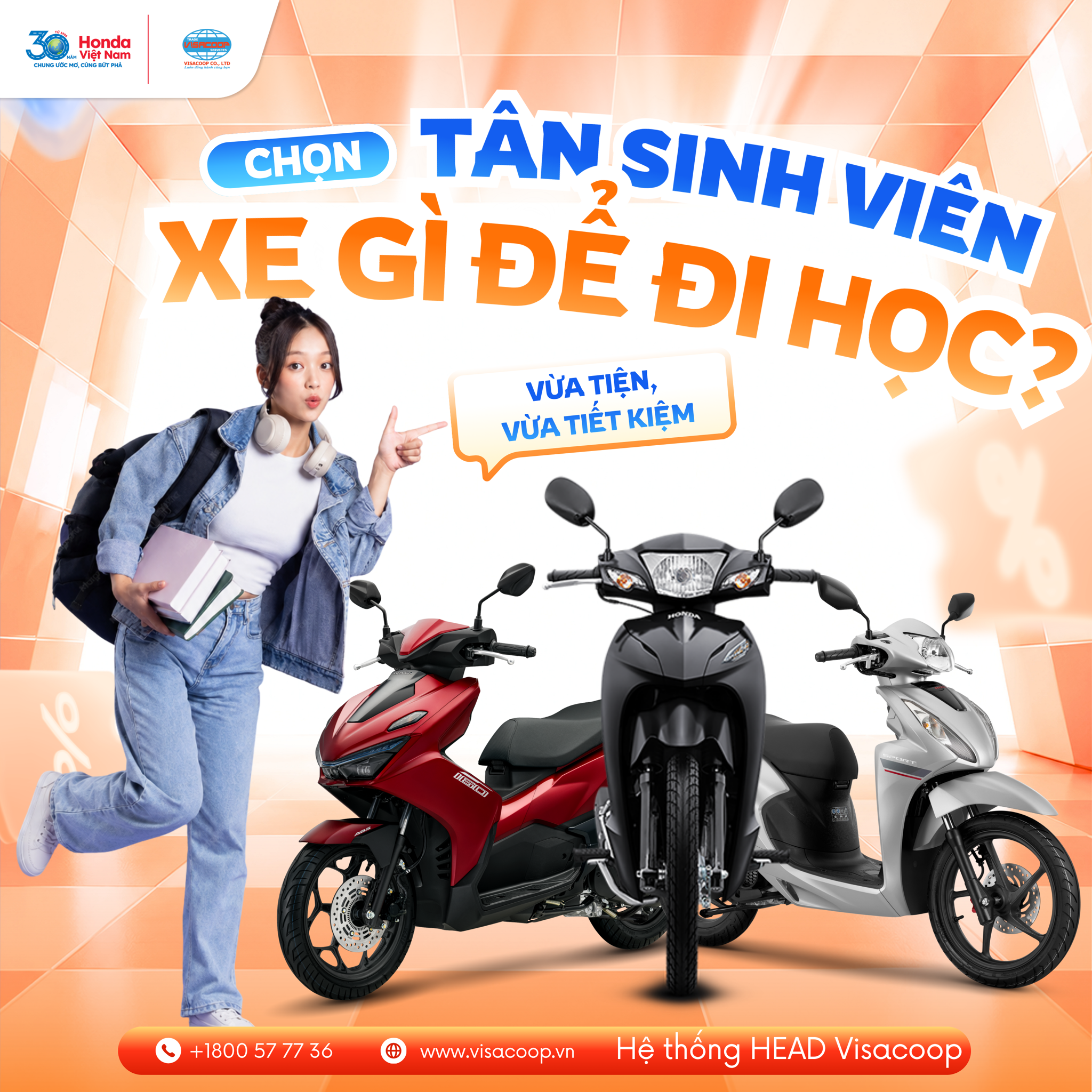 Tân Sinh Viên Chọn “Bạn Đồng Hành” Nào Đến Trường? Vừa Tiện, Vừa Tiết Kiệm?