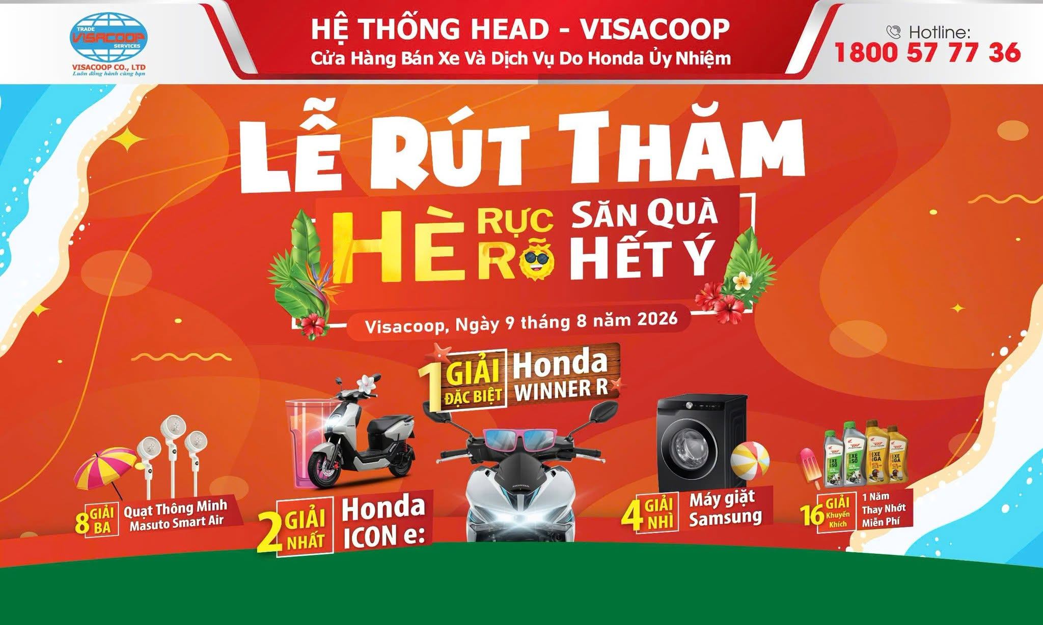 ĐẾM NGƯỢC ĐẾN LỄ RÚT THĂM TRÚNG THƯỞNG – “HÈ RỰC RỠ, SĂN QUÀ HẾT Ý”