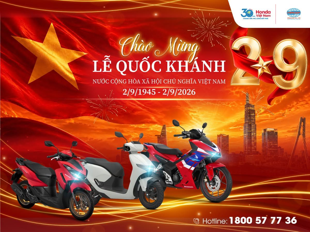 CHÀO MỪNG NGÀY QUỐC KHÁNH VIỆT NAM (02/09/1945 – 02/09/2026)!