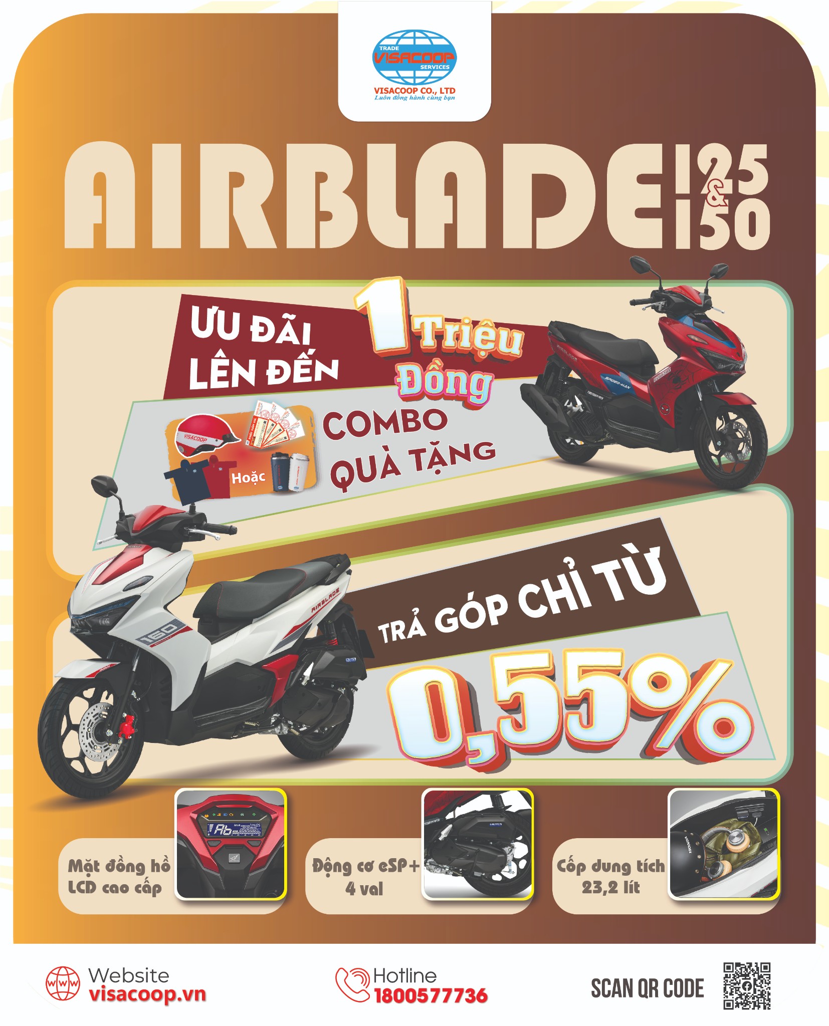 AIR BLADE 125 & 160 – CHẤT ĐÚNG GU, QUÀ ĐÚNG Ý!