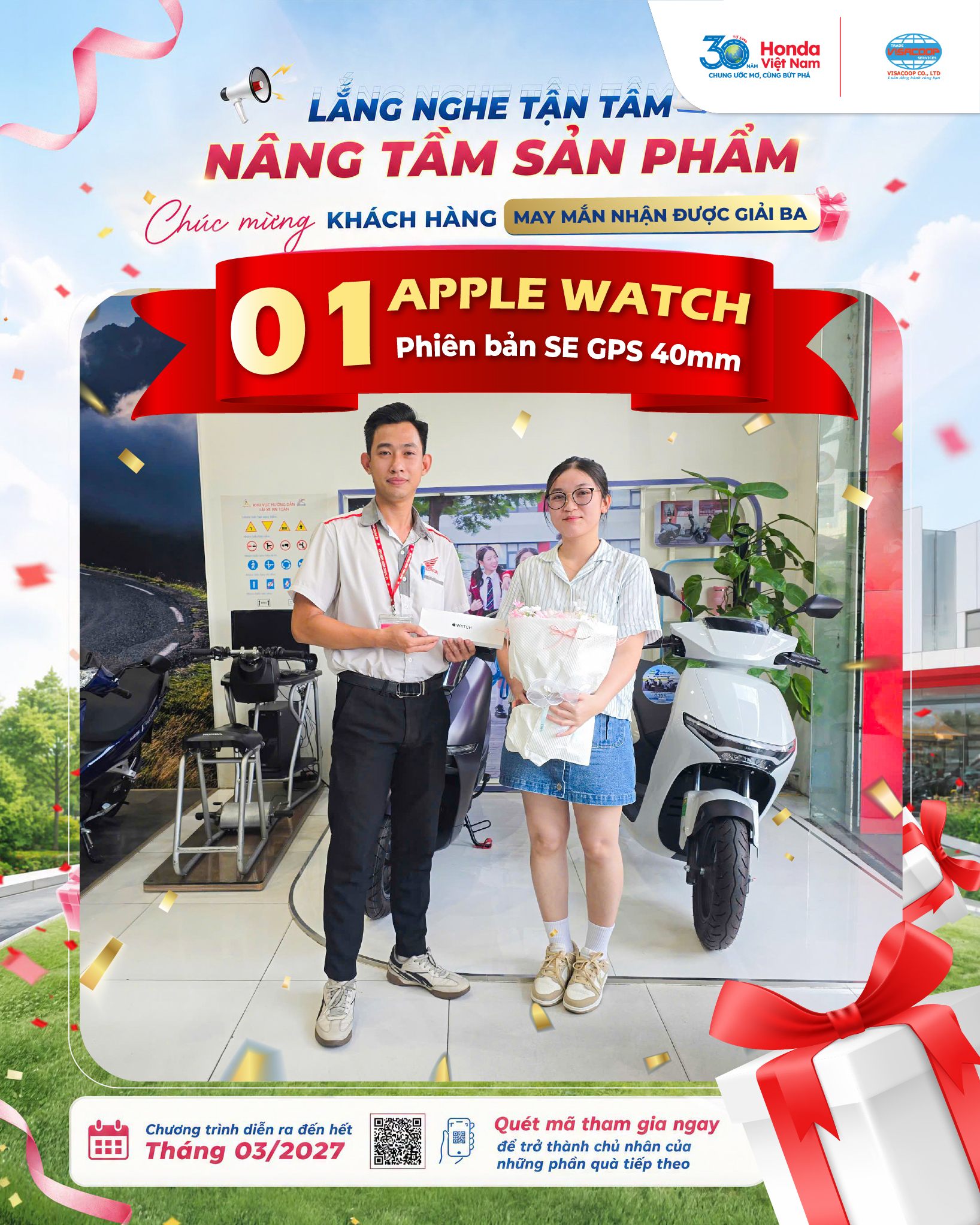XIN CHÚC MỪNG KHÁCH HÀNG TRÚNG GIẢI TRONG CHƯƠNG TRÌNH 