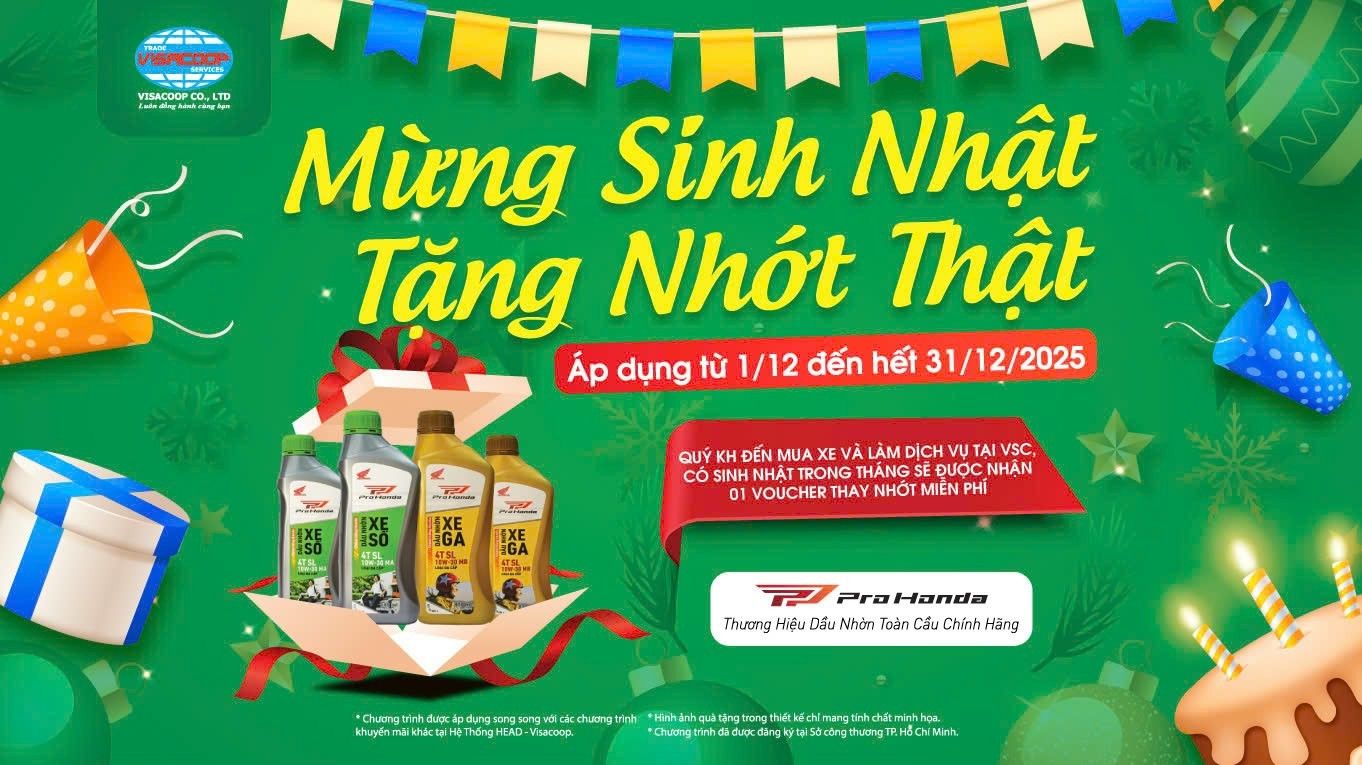 MỪNG SINH NHẬT – TẶNG NHỚT THẬT