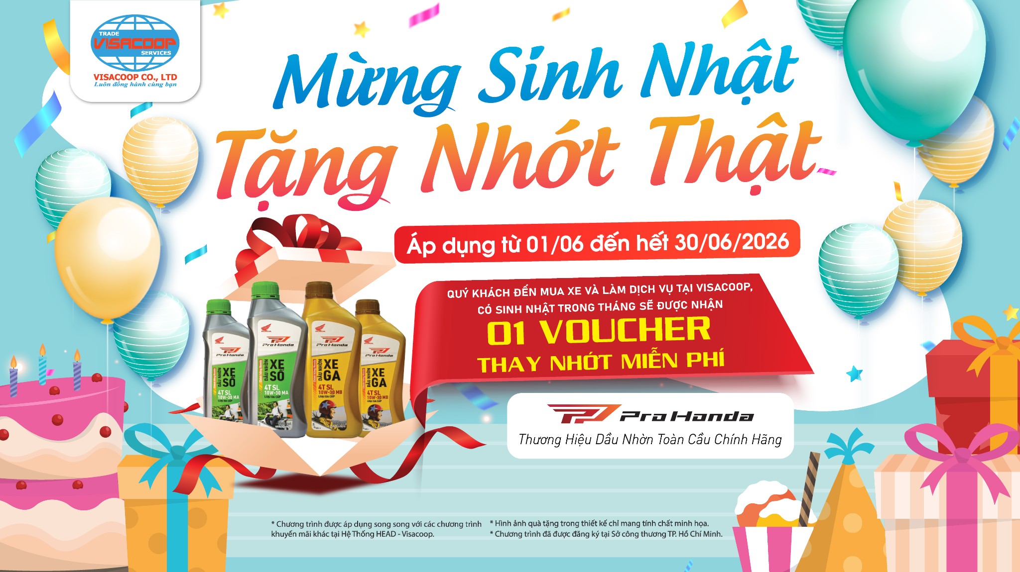 Mừng sinh nhật - Tặng nhớt thật!