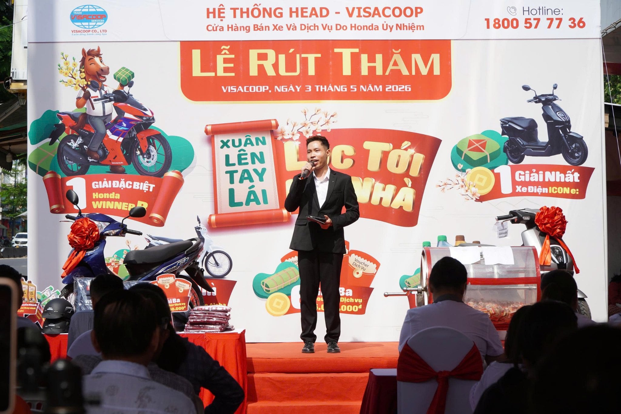 LỄ RÚT THĂM CHƯƠNG TRÌNH “XUÂN LÊN TAY LÁI, LỘC TỚI MỌI NHÀ”