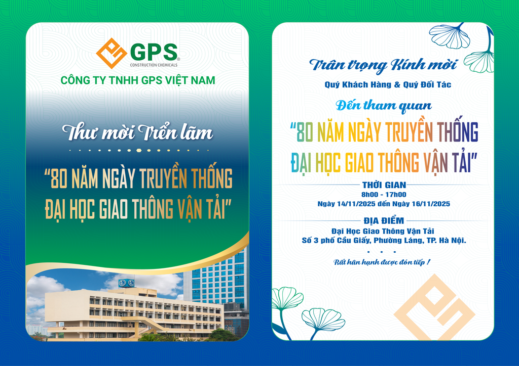 🎓✨ GPS VIỆT NAM TẠI TRIỂN LÃM 80 NĂM TRUYỀN THỐNG ĐH GIAO THÔNG VẬN TẢI